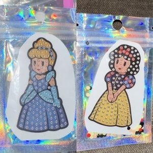 5D Sticker Kit - Disney DIY Craft - Snow White & Cinderella Diamond Art Painting